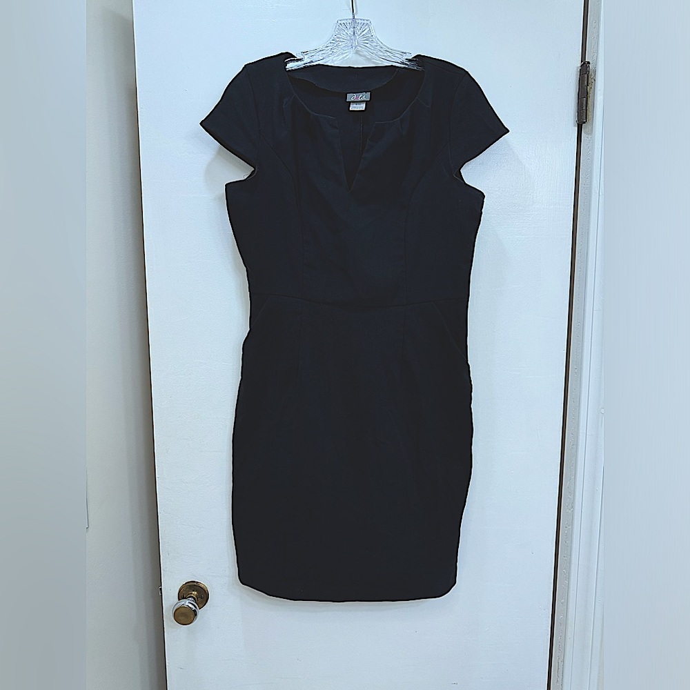 Professional black dress